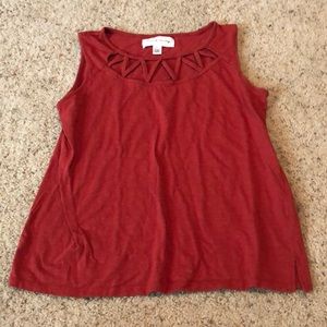 Burnt Orange Tank Top